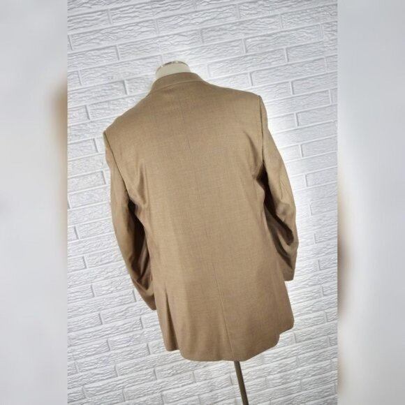 Lazetti Couture Mens Super 120s Wool Suit Jacket Size 42L - Picture 7 of 7